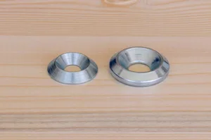Rosetten für HECO-TOPIX-plus Senkkopfschrauben, 8 x 25, A2K, 50 St.