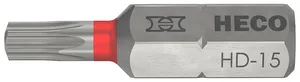 Bits, HECO-Drive, HD-15, rot, 10 St.