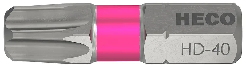 Bits, HECO-Drive, HD-40, pink, 10 St.