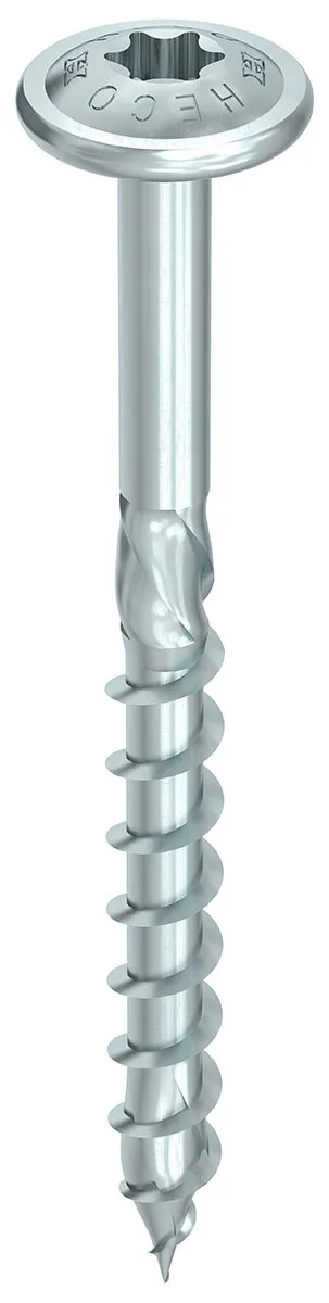 HECO-TOPIX-plus 10 x 400, Tellerkopf, T-Drive, T-40, Teilgewinde, A3K, 50 Stück