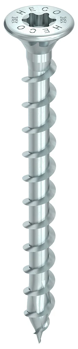 HECO-TOPIX-plus 3,5 x 16, Beschlagschraube, T-Drive, T-15, Vollgewinde, A3K, 1000 Stück