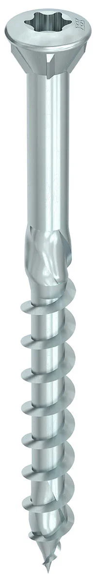 HECO-TOPIX-plus 3,5 x 60, Glasleistenschraube, T-Drive, T-10, Teilgewinde, A3K, 200 Stück